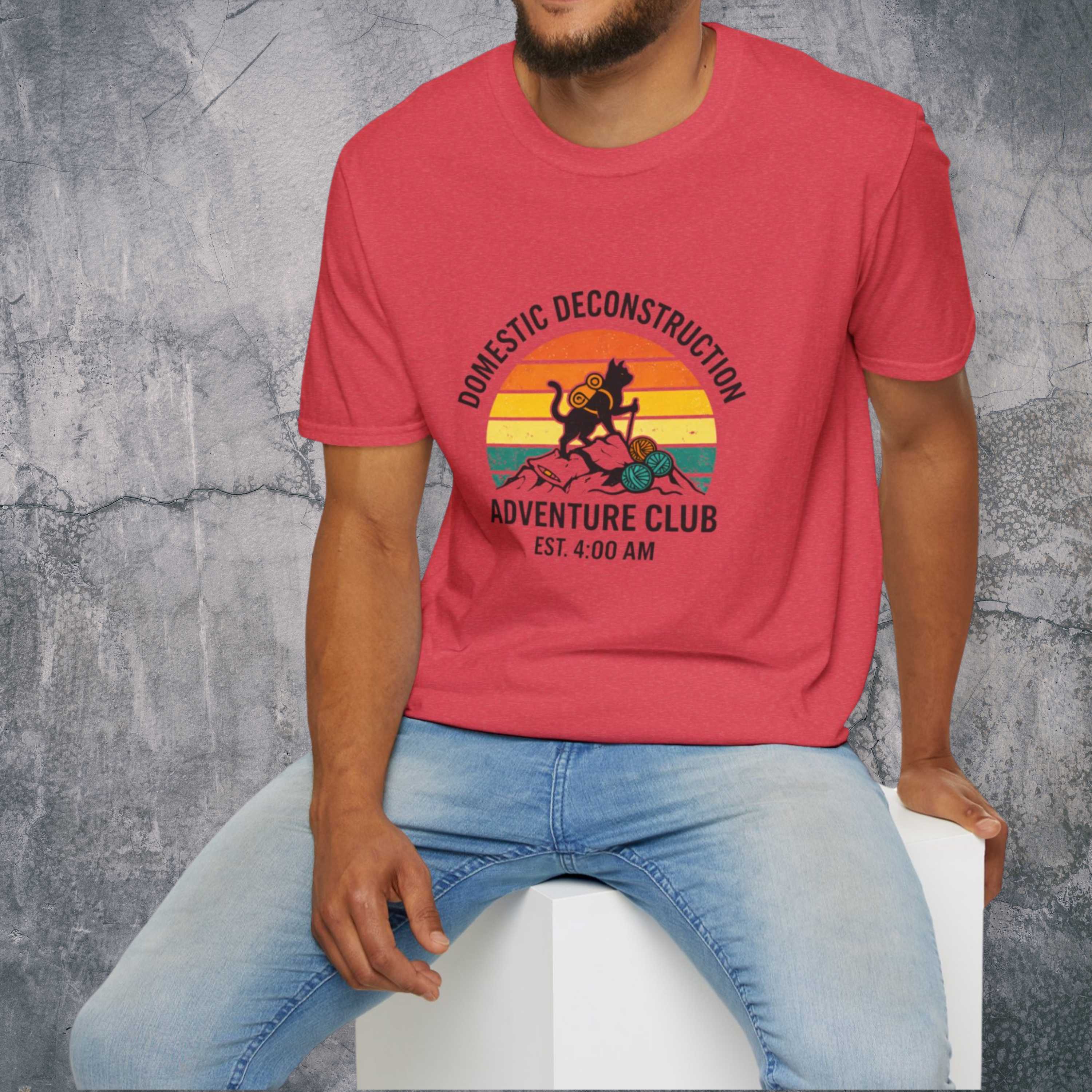 Domestic Deconstruction Cat T-Shirt