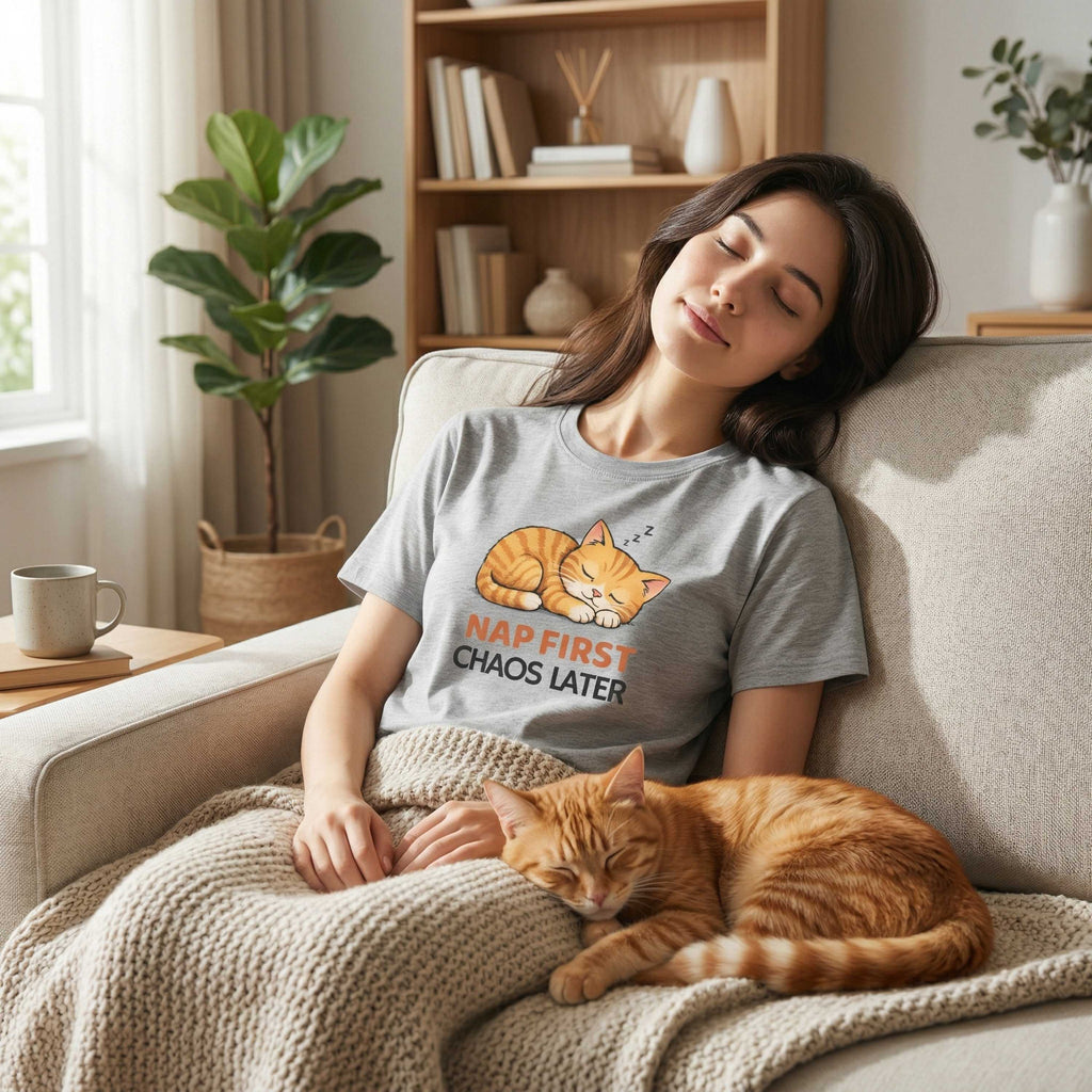 Nap First Chaos Later T-Shirt