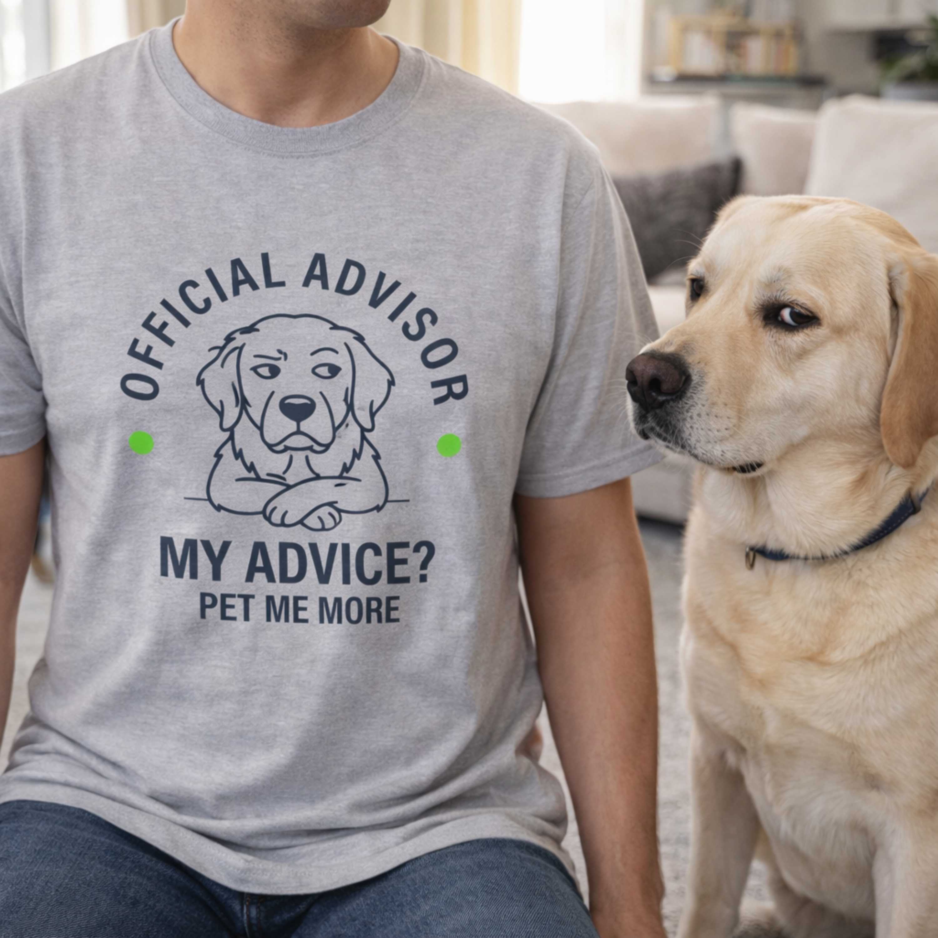 Official Advisor - Labrador T-Shirt