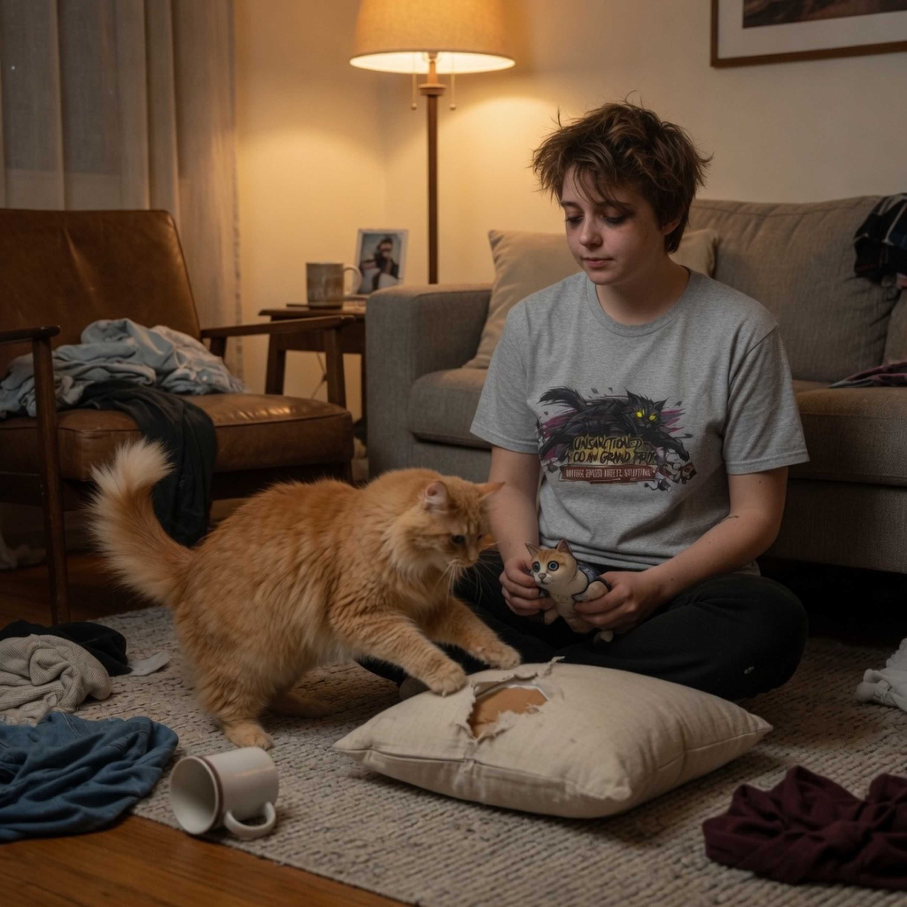 Unsanctioned 4 am Grand Prix Cat T-Shirt