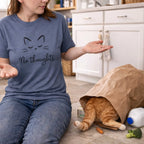 No Thoughts Cat T-Shirt