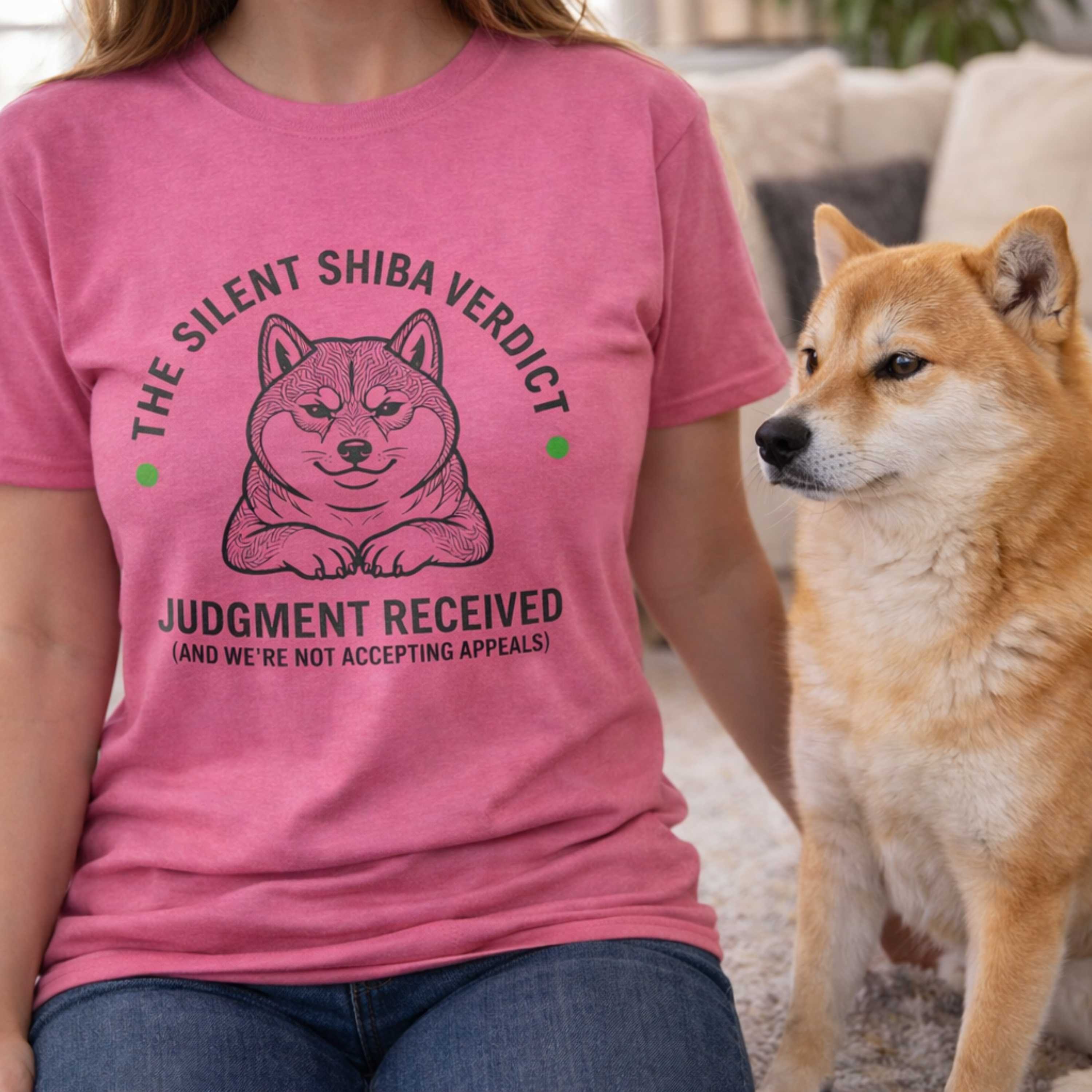 The Silent Shiba Verdict T-Shirt