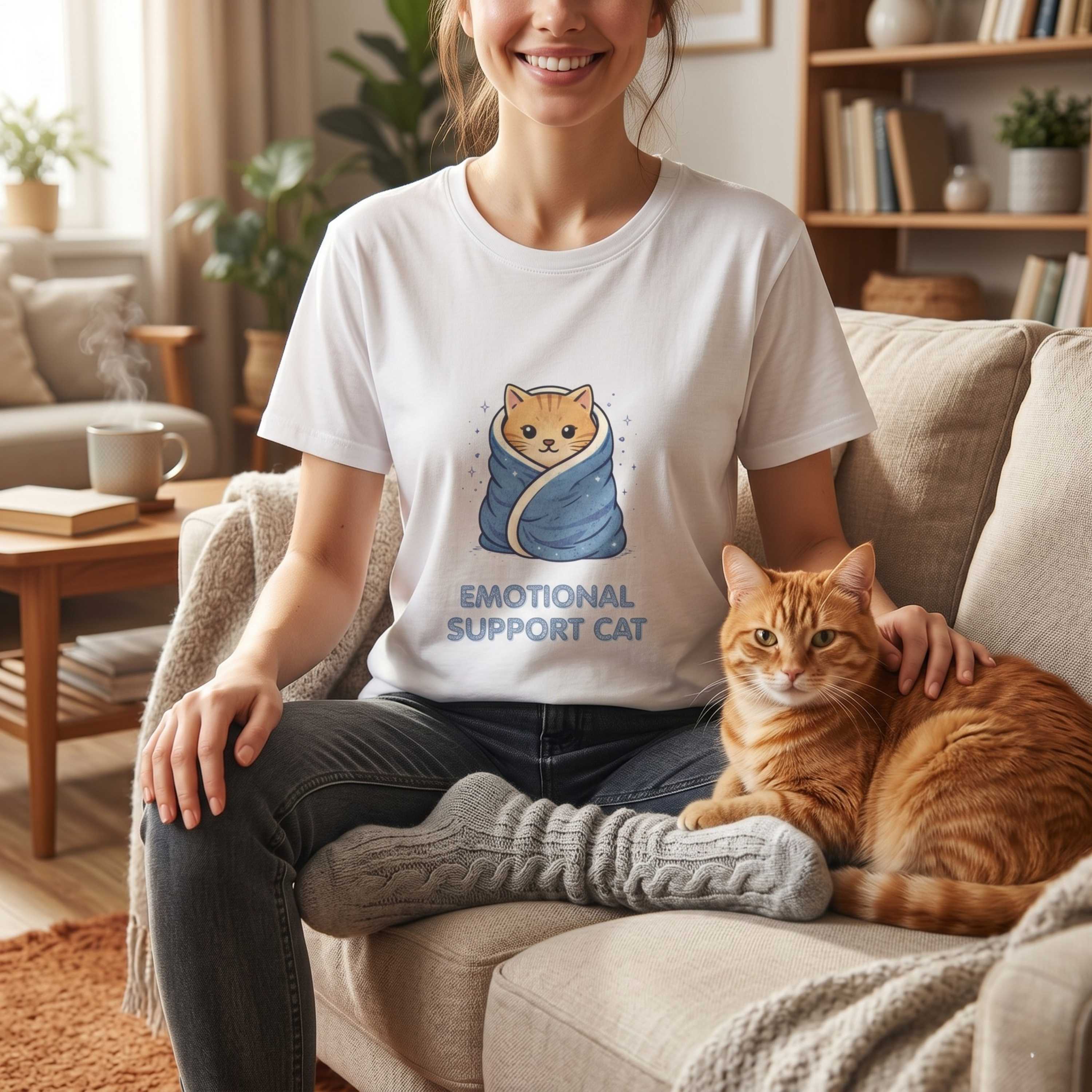 Emotional Support Cat T-Shirt