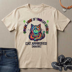 Official Judge of Life Choices Cat T-Shirt