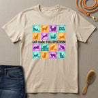 Catitude Full Spectrum Cat T-Shirt