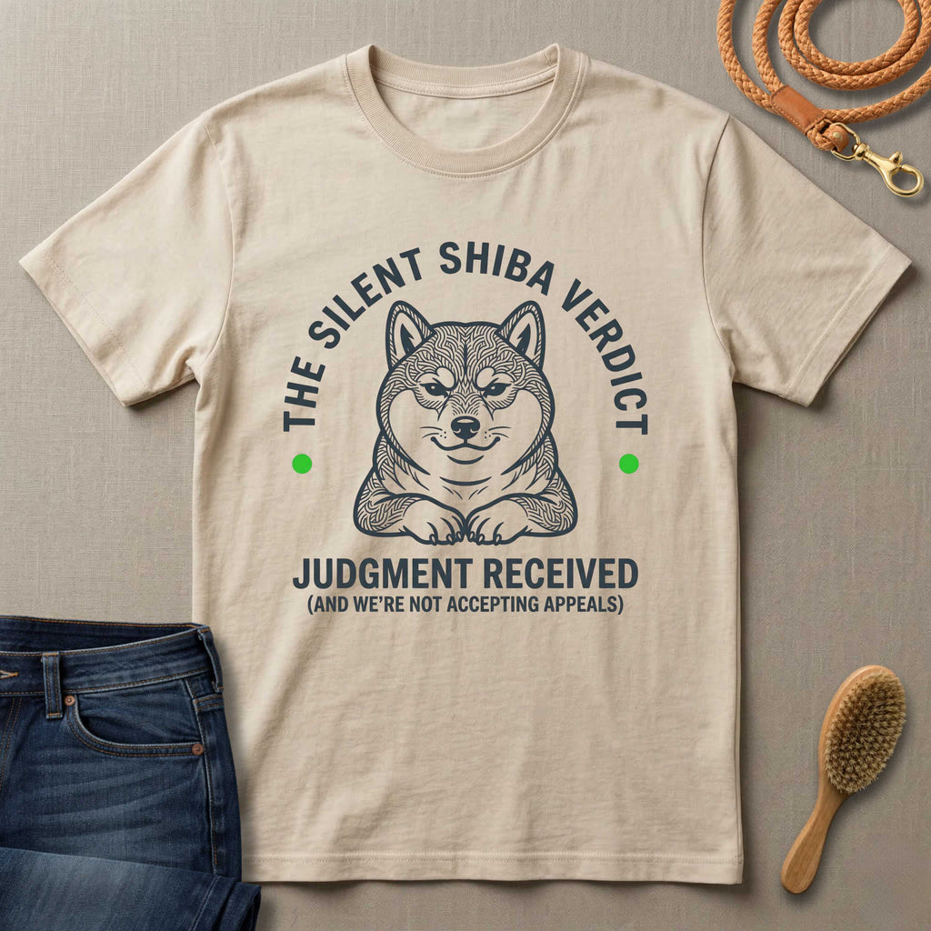 The Silent Shiba Verdict T-Shirt