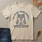 The Silent Shiba Verdict T-Shirt