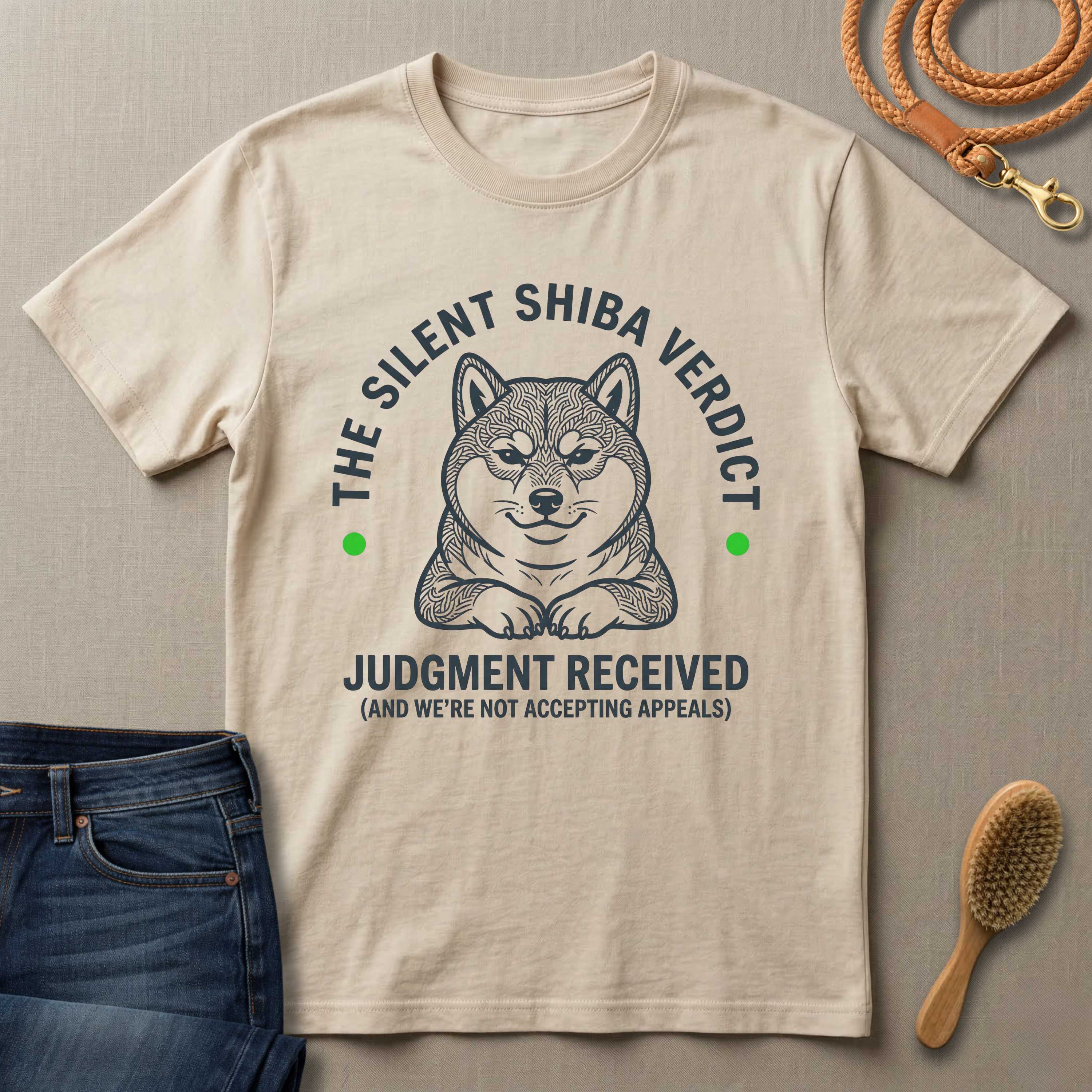 The Silent Shiba Verdict T-Shirt
