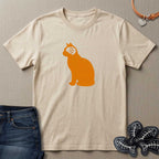 One Brain Cell Orange Cat T-Shirt