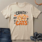 Crazy About Cats T-Shirt