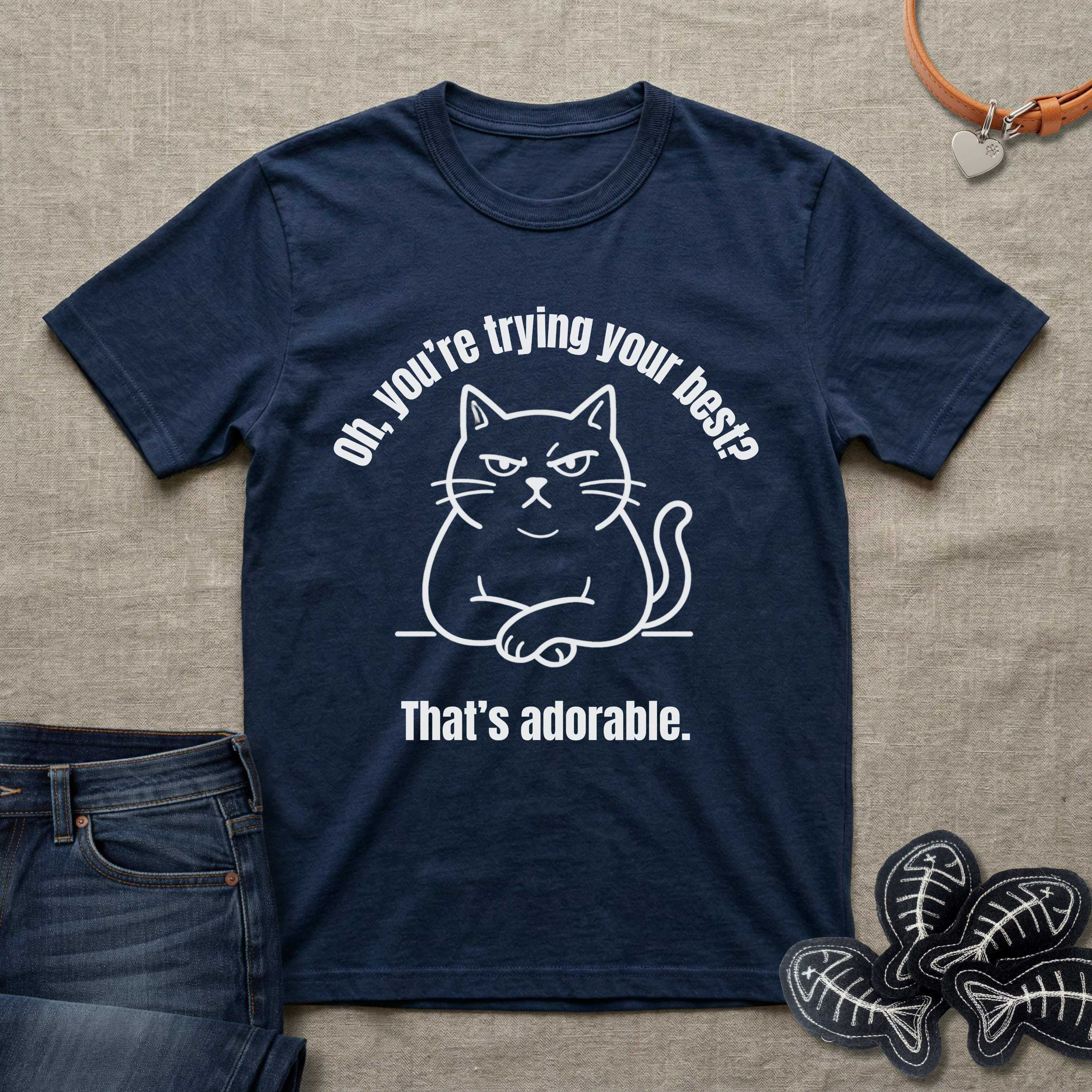 Trying Your Best Cat T-Shirt