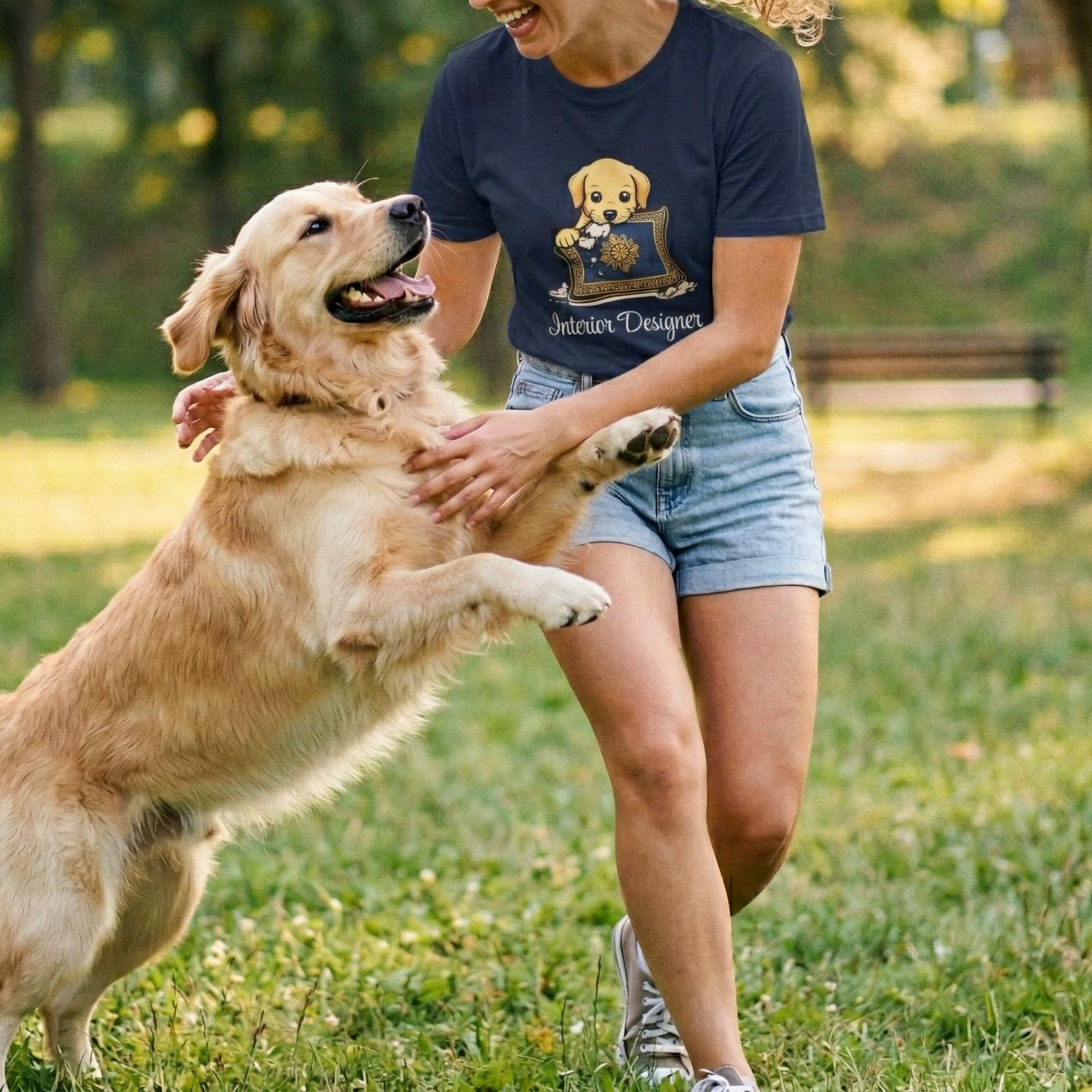 Interior Designer Dog T-Shirt