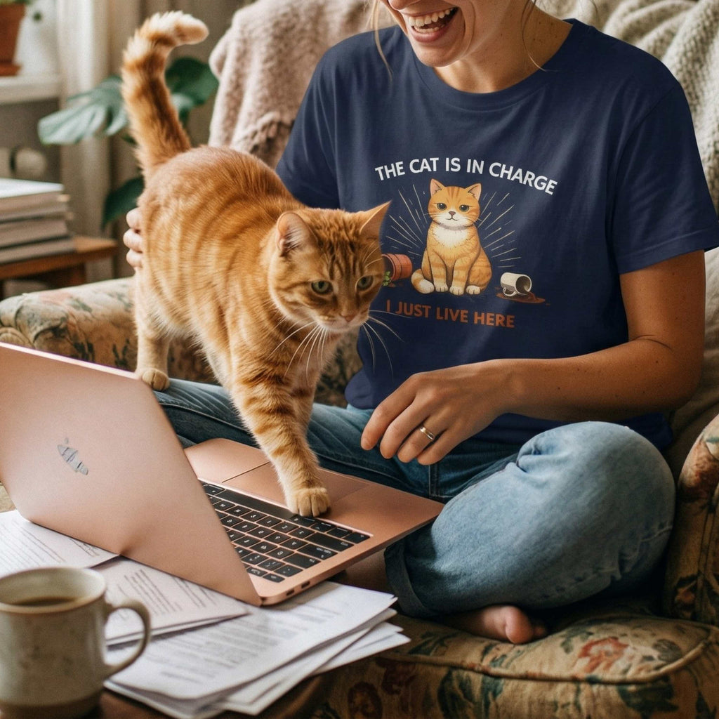 Cat is in Charge T-Shirt