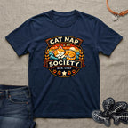 Cat Nap Society Orange Tabby T-Shirt