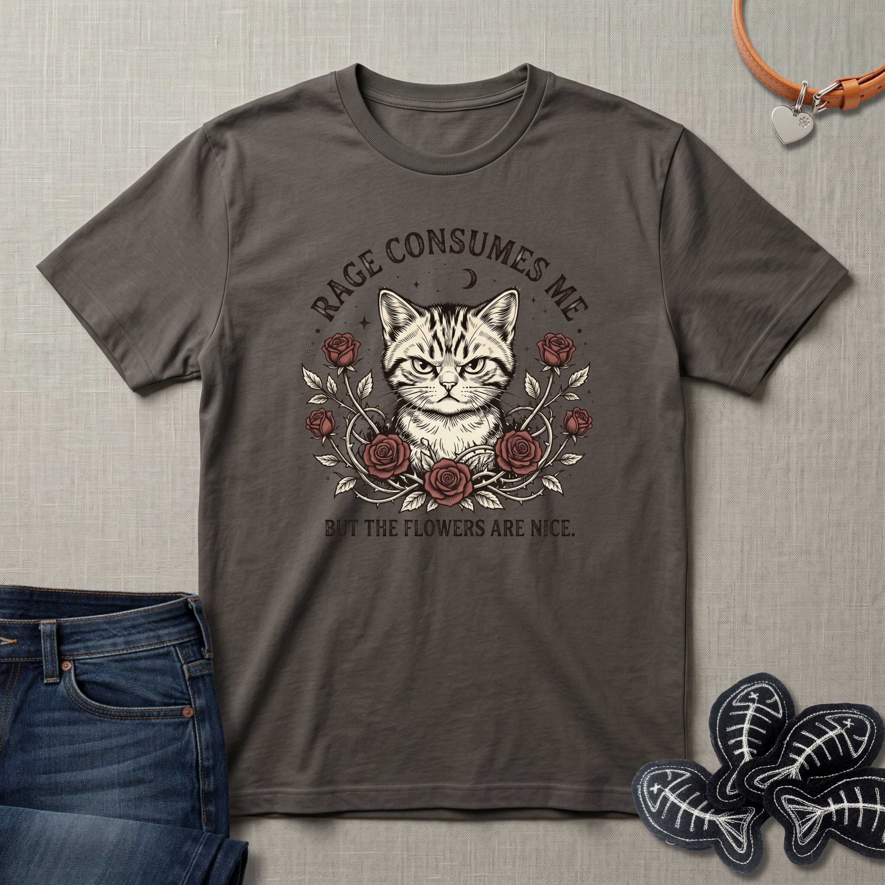 Rage Consumes Me Cat T-Shirts