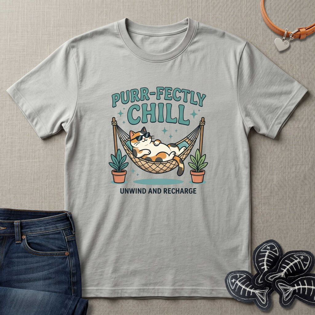 Purr-fectly Chill Cat T-Shirt