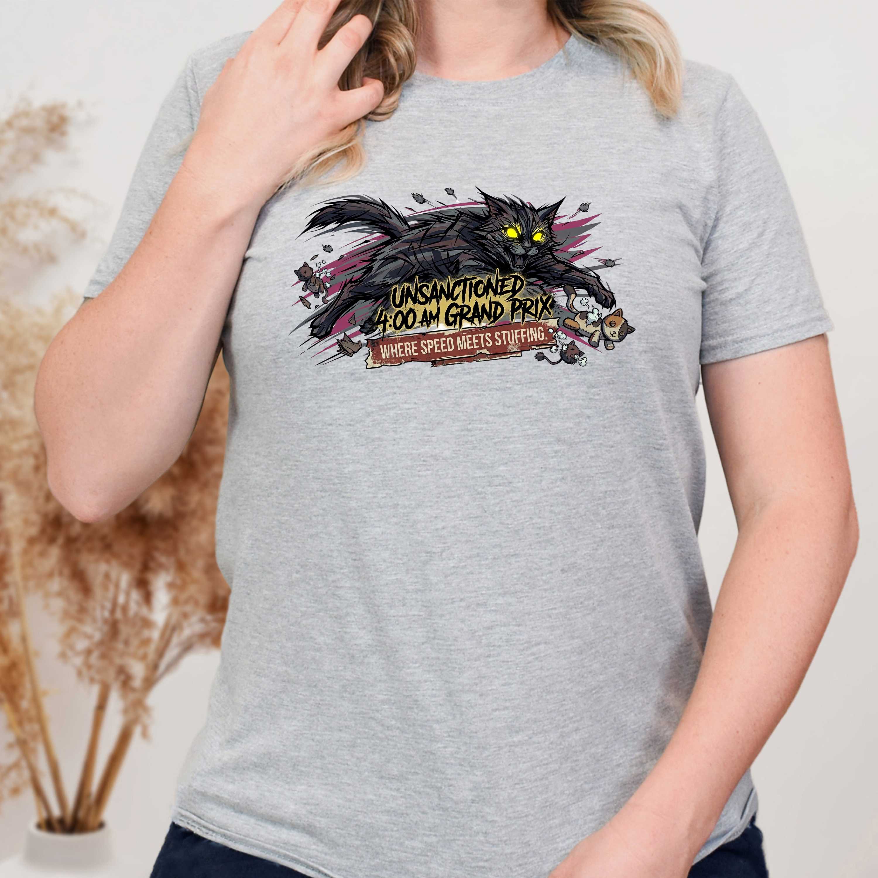 Unsanctioned 4 am Grand Prix Cat T-Shirt