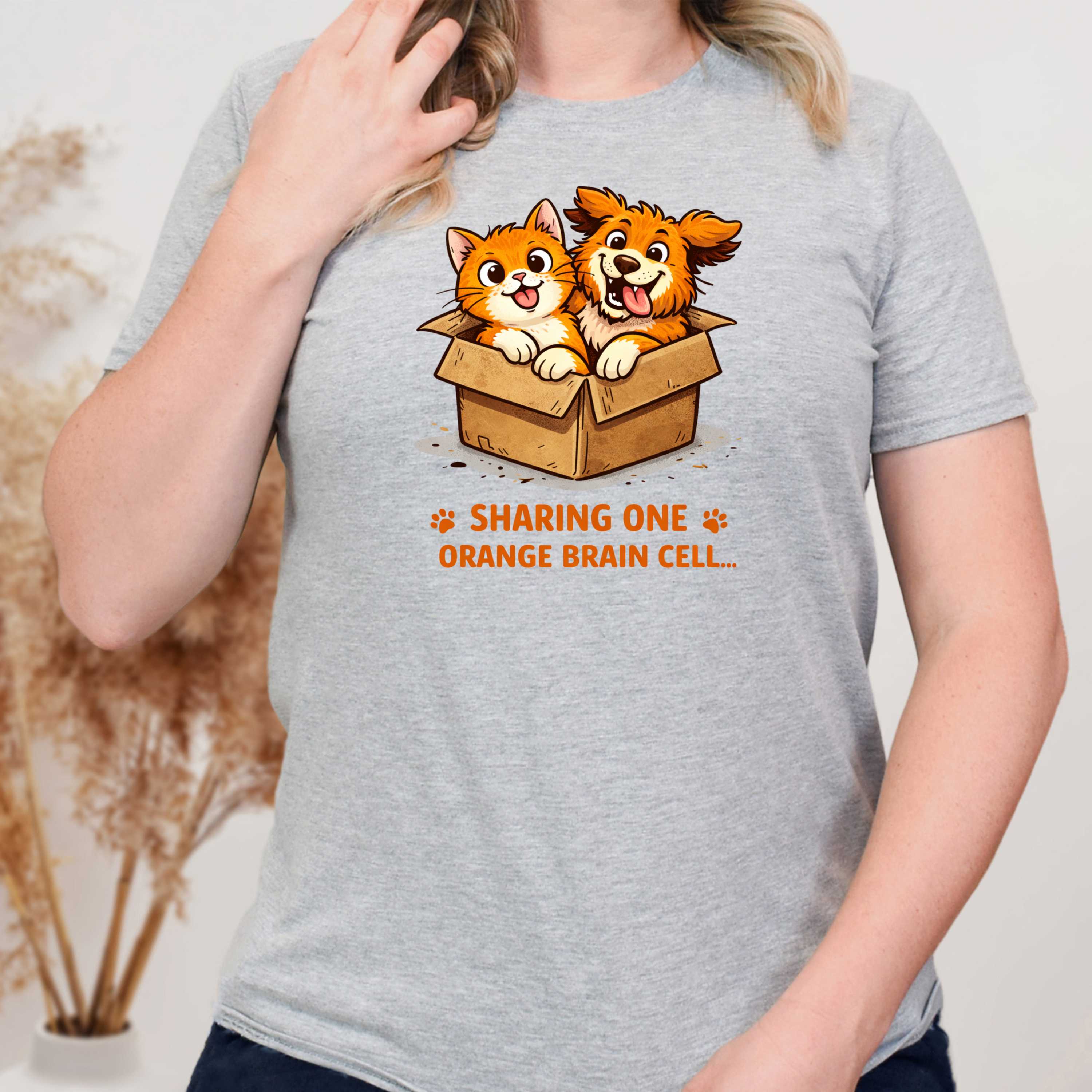 Sharing One Orange Brain Cell T-Shirt
