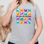 Catitude Full Spectrum Cat T-Shirt