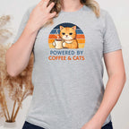 Powered by Coffee & Cats T-Shirt