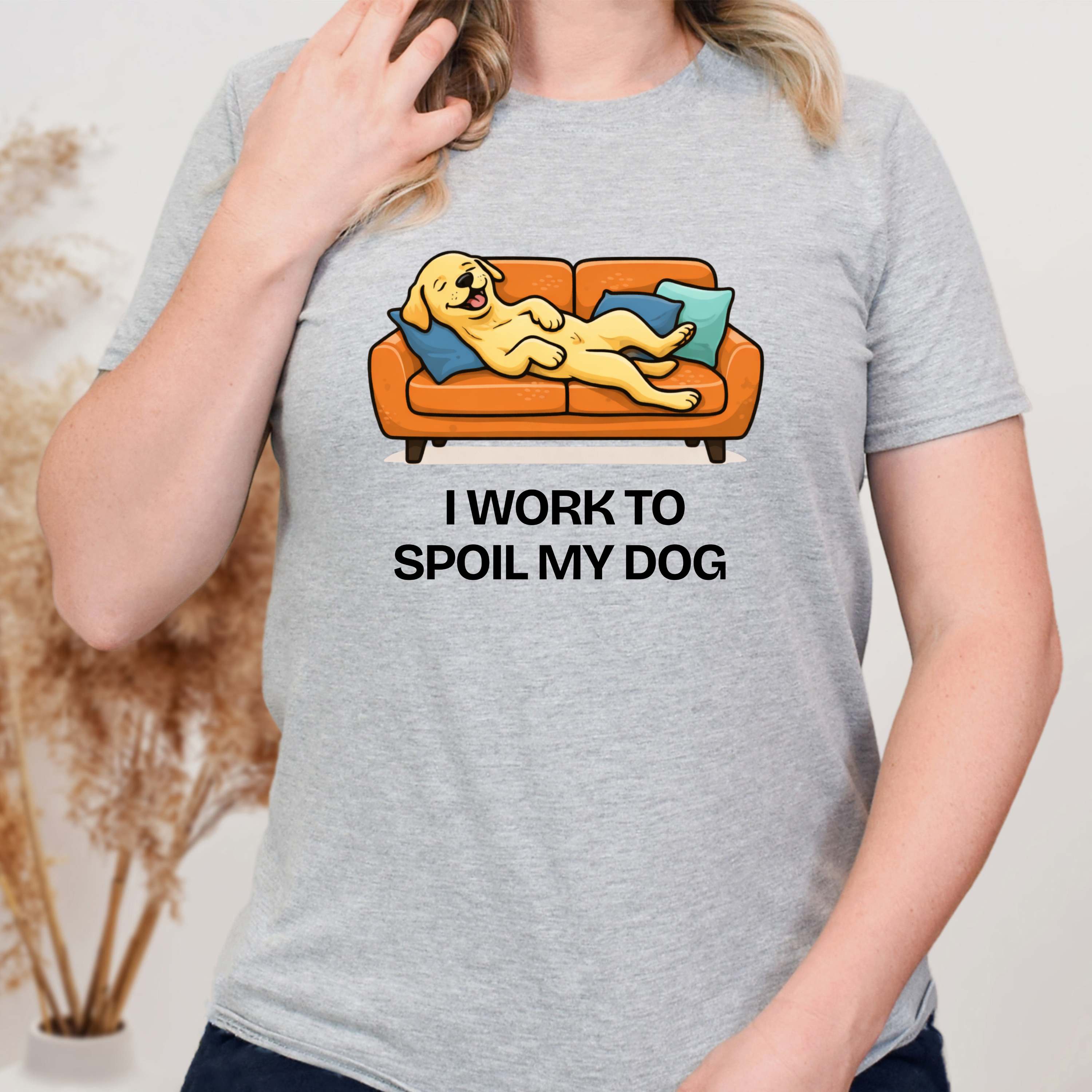 I Work to Spoil My Dog T-Shirt