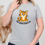 One Orange Brain Cell Cat T-Shirt