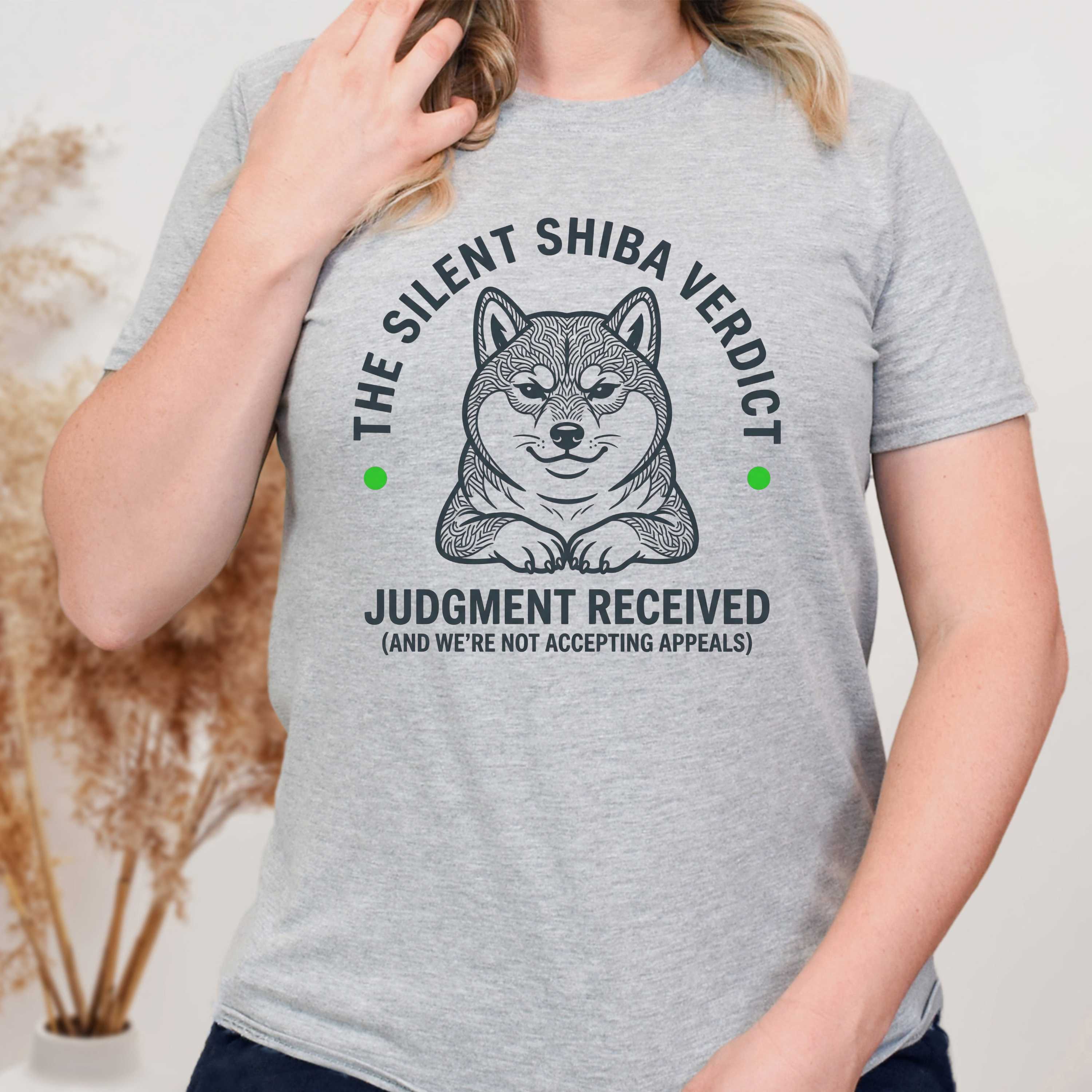 The Silent Shiba Verdict T-Shirt