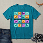 Catitude Full Spectrum Cat T-Shirt