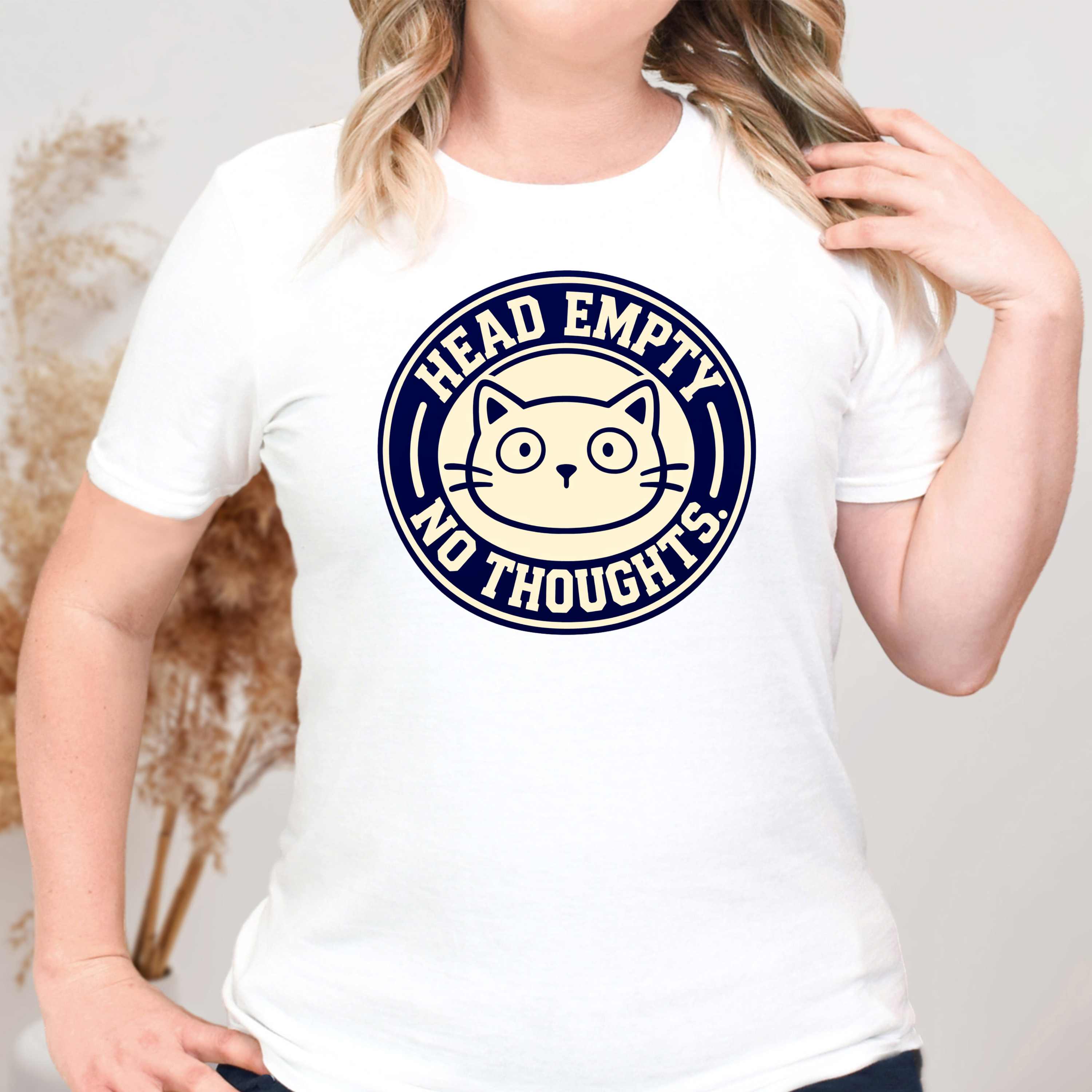 Head Empty - No Thoughts T-Shirt