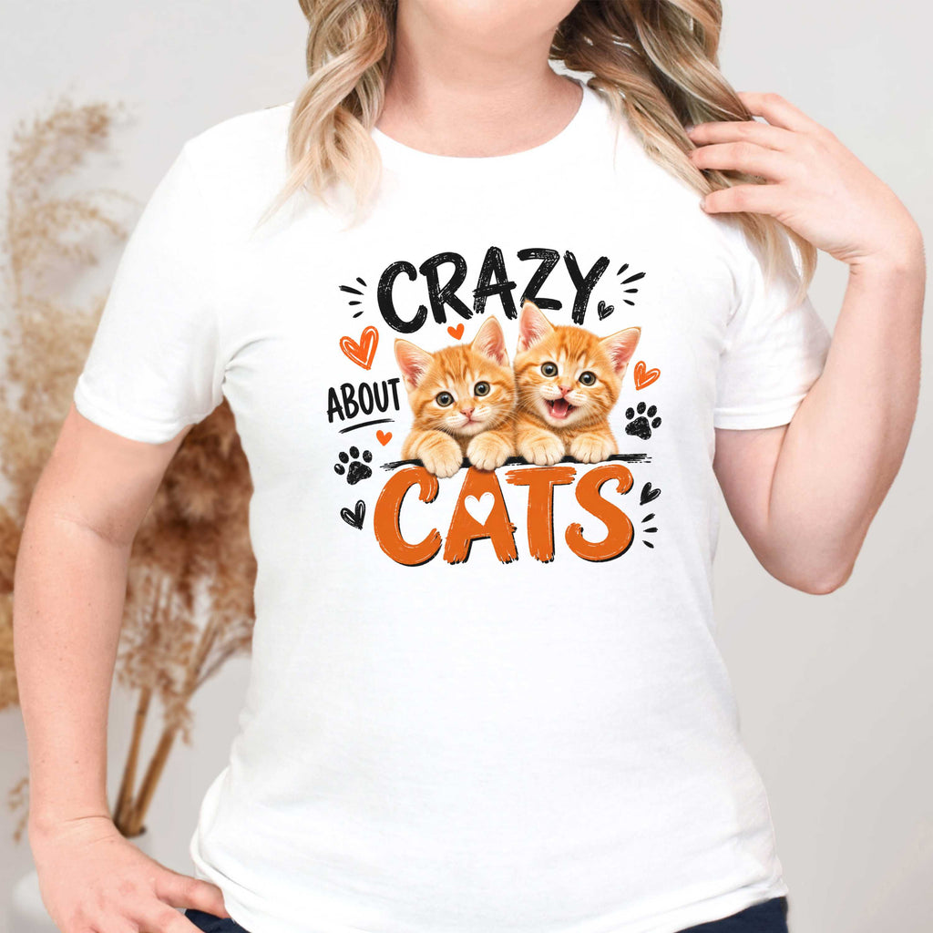 Crazy About Cats T-Shirt