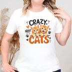 Crazy About Cats T-Shirt