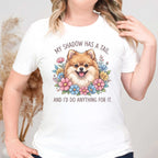 My Shadow Has a Tail Dog T-Shirt