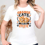 Orange Cats Own My Heart T-Shirt