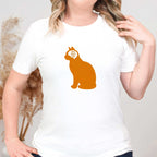 One Brain Cell Orange Cat T-Shirt