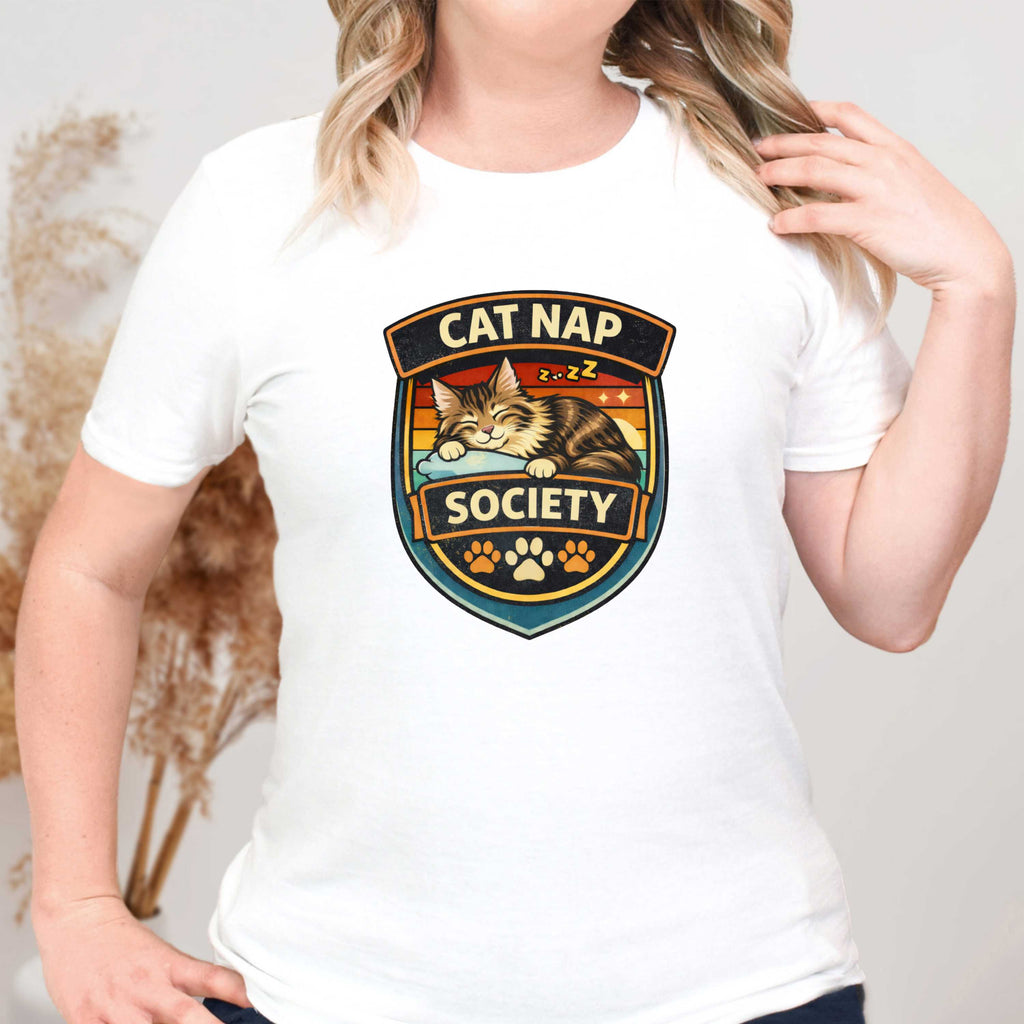 Cat Nap Society Maine Coon T-Shirt