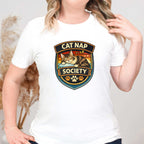 Cat Nap Society Maine Coon T-Shirt