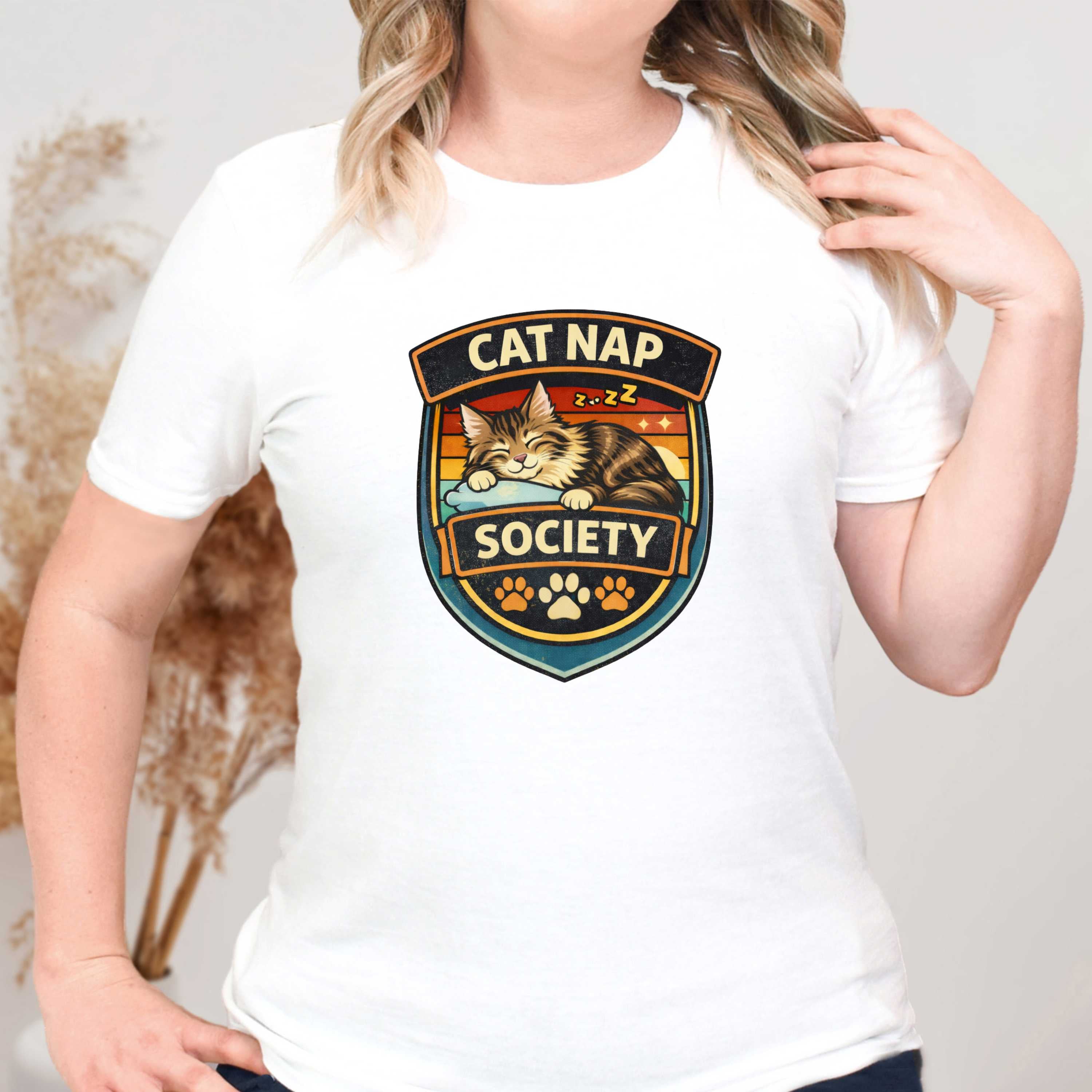 Cat Nap Society Maine Coon T-Shirt