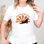 Morning Routine Cat & Sunburst T-Shirt