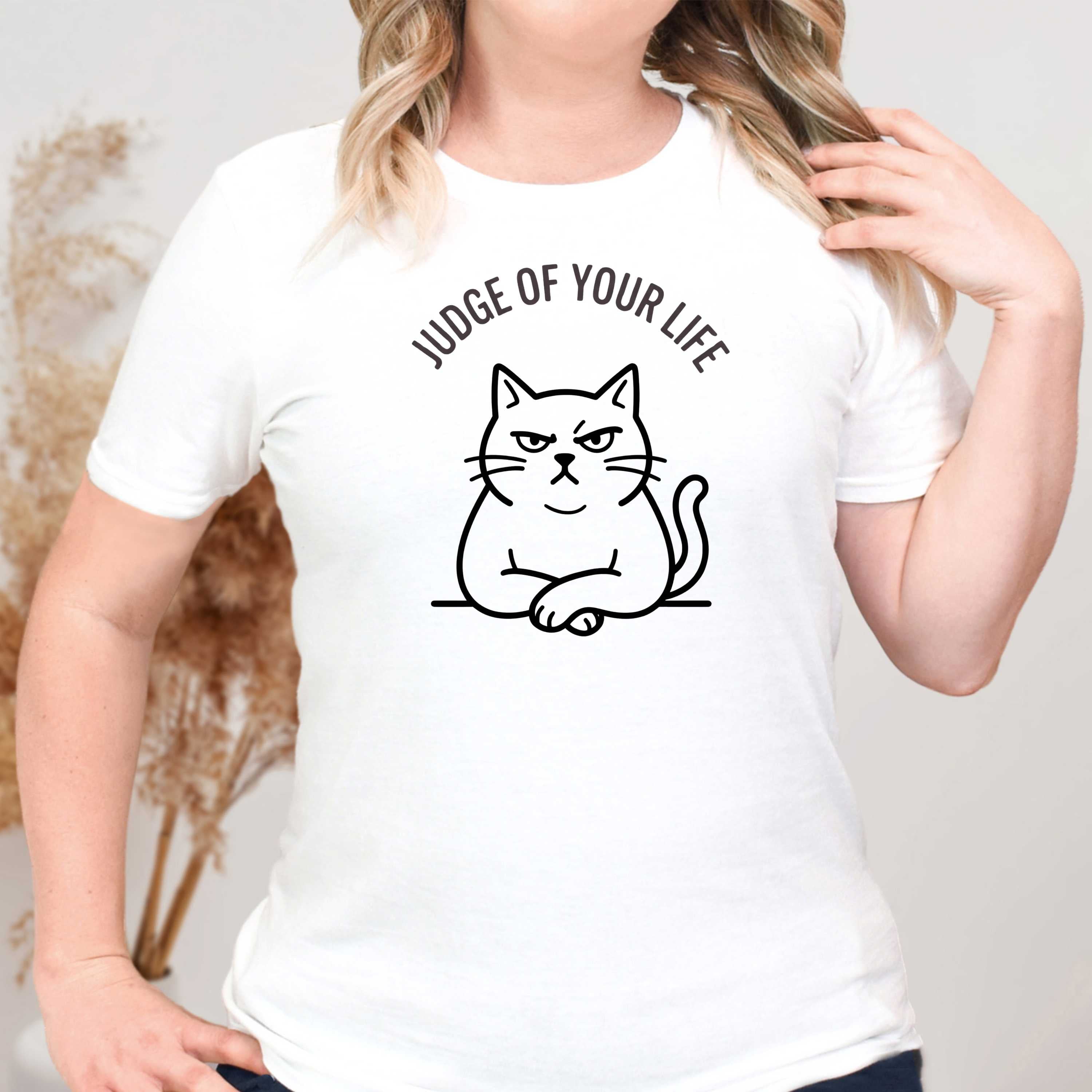 Judge of Your Life Cat T-Shirt