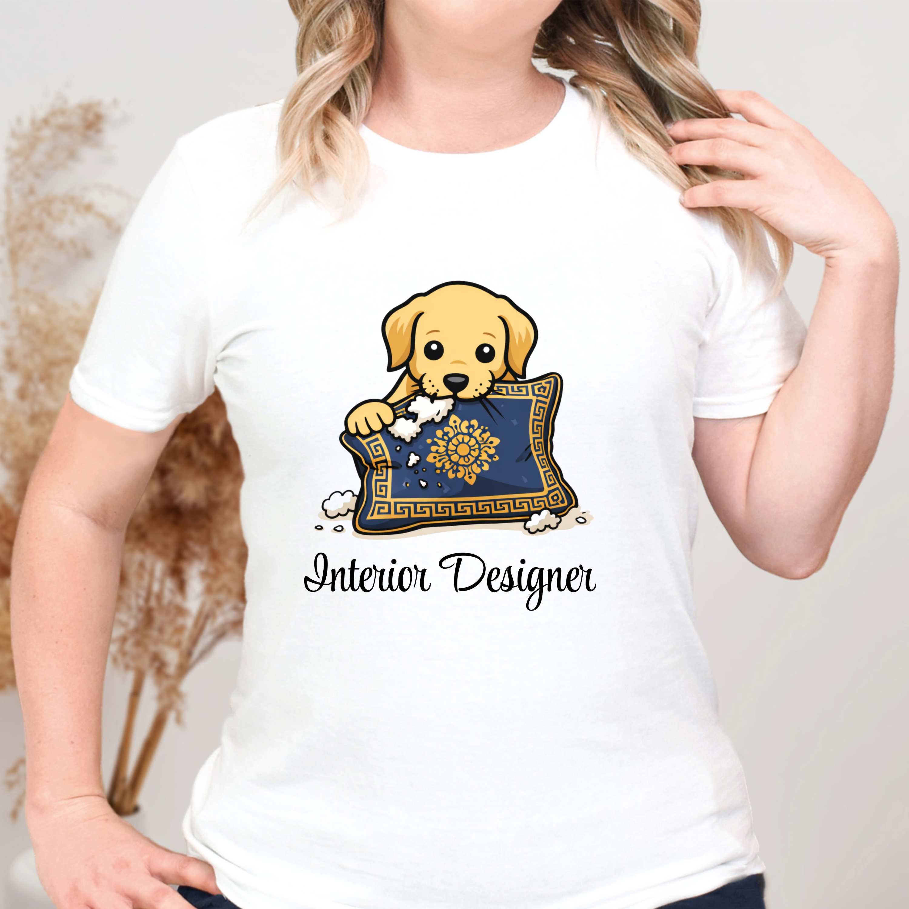 Interior Designer Dog T-Shirt