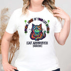 Official Judge of Life Choices Cat T-Shirt