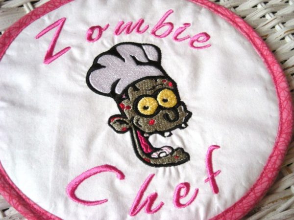 Zombie Chef Potholder