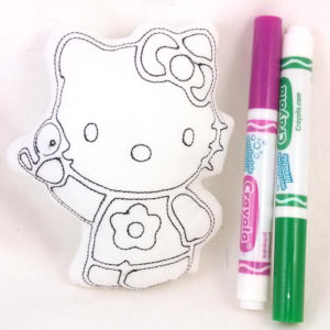 Hello Kitty Doodle-It Plush Toy - Medium Size