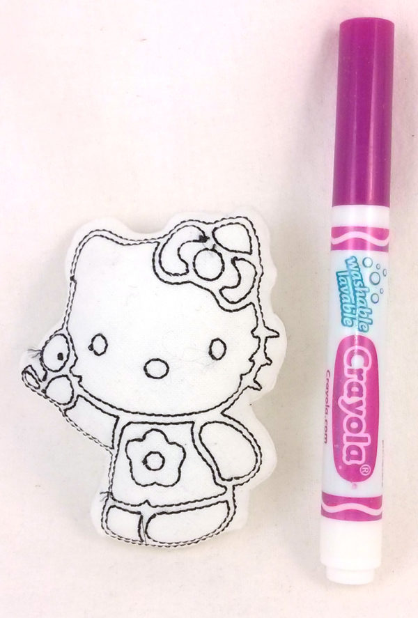 Hello! Kitty Doodle-It Plush - Small Size