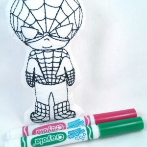 Spidey Superhero Doodle-It Plush