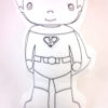 Superman Doodle-It Washable Stuffed Toy