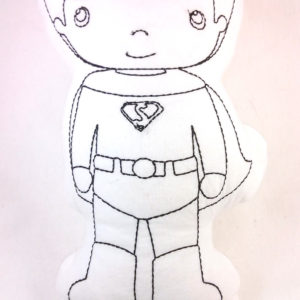 Superman Doodle-It Washable Stuffed Toy