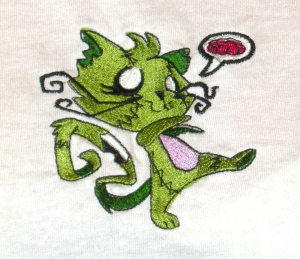 Zombie Kitty Close-up