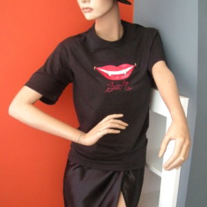 Bite Me T-Shirt on manequin