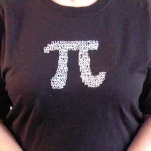 Pieces of Pi Embroidered T-Shirt-0